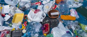 80.000 Tonnen Plastik treiben im so genannten Großen Pazifischen Müllstrudel.