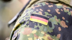 Eine Uniform eines Bundeswehrsoldaten.