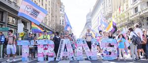 Seit Jahrzehnten sich argentinische Trans-Organisationen für ihre Rechte ein. 