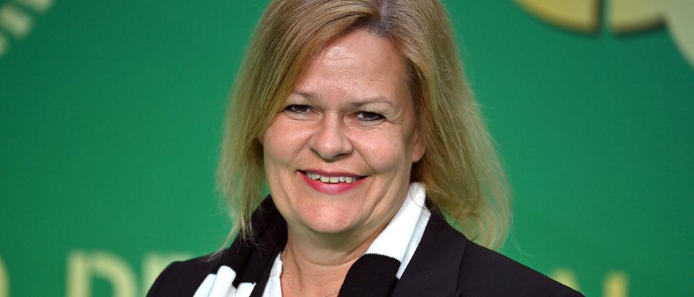 Nancy Faeser (SPD), Bundesinnenministerin. 
