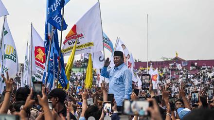 Prabowo Subianto möchte Indonesiens neuer Präsident werden.
