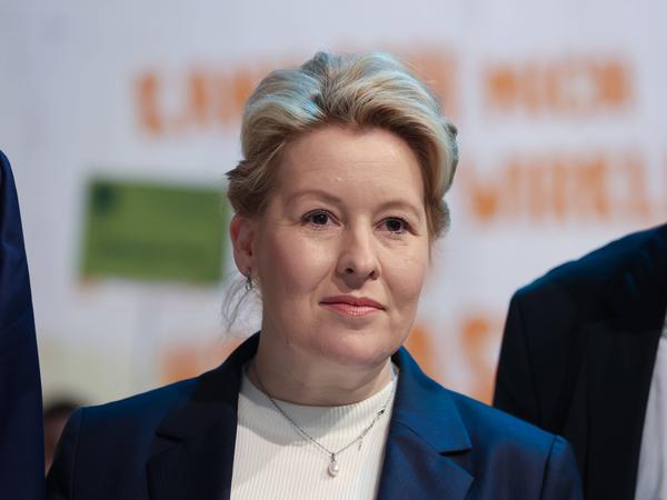 Franziska Giffey SPD, Senatorin für Wirtschaft, Energie und Betriebe von Berlin.