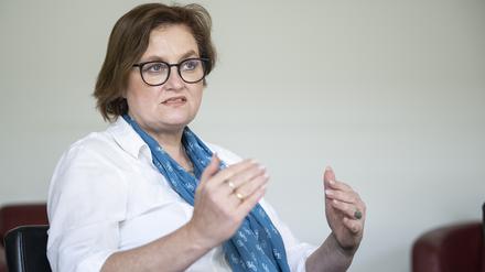 Berlins Senatorin für Wissenschaft, Gesundheit, Pflege und Gleichstellung Ina Czyborra (SPD).