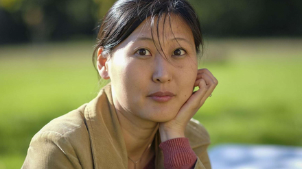 Die österreichische Schriftstellerin Anna Kim. Sie wurde 1977 im südkoreanischen Daejon geboren und kam 1979 nach Deutschland.