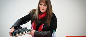 21.02.2024, Brandenburg, Potsdam: Katrin Lange (SPD), Brandenburger Ministerin der Finanzen und für Europa.