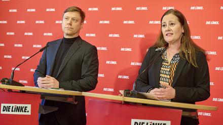 Die Vorsitzenden der Links-Partei, Janine Wissler und Martin Schirdewan, fordern Maßnahmen, um den Rechtspopulismus einzudämmen.