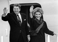 Nancy Reagan hat einen Präsidenten gemacht