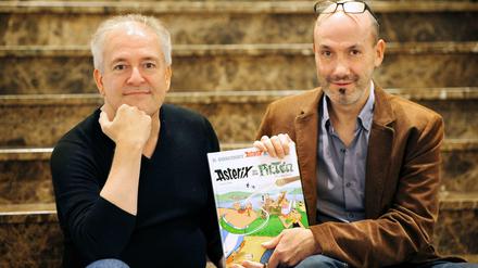 Erbverwalter: Didier Conrad (links) und Jean-Yves Ferri.