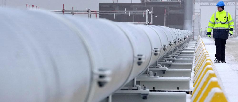 Woher das Gas kommt, das am LNG-Terminal in Wilhelmshaven ankommt, ist weitgehend unbekannt.