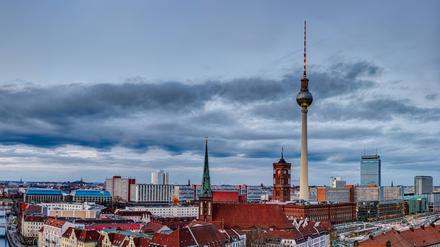 Panorama des Berliner Stadtzentrums. (Symbolbild)