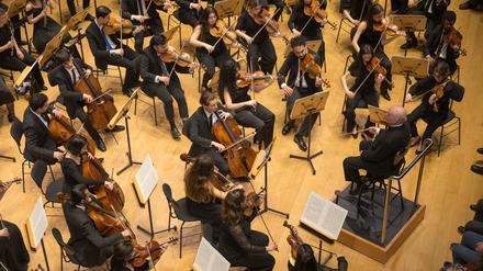 Daniel Barenboim und das Orchester der Barenboim-Said-Akademie am 19. Januar 2024