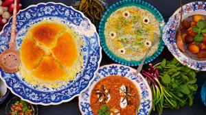Fotos aus dem Buch "Persische Küche. Hier fließt Liebe" von Forough und Sahar Sodoudi. Copyright Vanessa Maas/Brandstätter Verlag