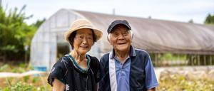 Alte Menschen in Japan arbeiten länger als ihre europäischen Altersgenossen.