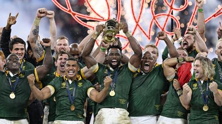 Südafrika ist zum vierten Mal Weltmeister im Rugby.