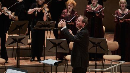Justin Doyle und der RIAS Kammerchor in der Philharmonie 