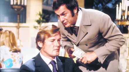 Roger Moore und Tony Curtis sind „Die Zwei“ in der TV-Serie, die im Juli 1972 im ZDF herauskam. 