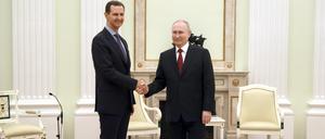 Russlands Präsident Putin ist der wichtigste Verbündete von Syriens Baschar al Assad.