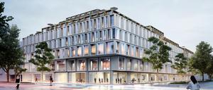 Der Siegerentwurf für das Karstadt-Haus an der Müllerstraße in Wedding kommt von Baumschlager Eberle Architekten.