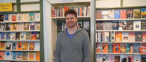 Als neuer Chef der „Marga Schoeller Bücherstube“ plant Stefan Liebermann eine Umgestaltung der Räume. Doch er will nicht alles verändern.