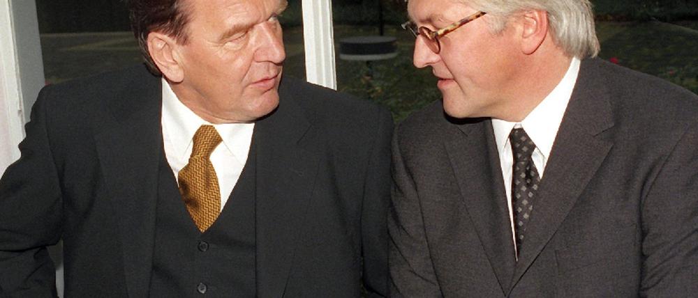 Steinmeier und Schröder