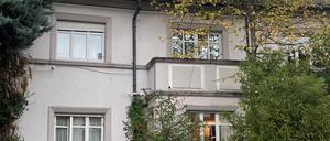 Die Unseld-Villa in der Frankfurter Klettenbergstraße
