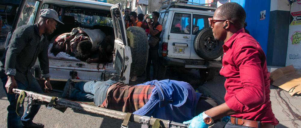 Haiti erlebt gerade eine schlimme politische und humanitäre Krise.
