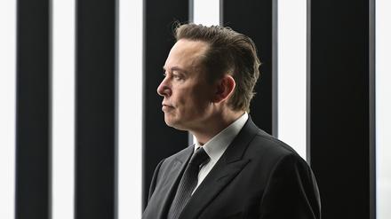 Elon Musk, Tesla-Chef, nimmt an der Eröffnung der Tesla-Fabrik Berlin Brandenburg teil. (zu dpa «Twitter-Aktionär startet Sammelklage gegen Elon Musk») +++ dpa-Bildfunk +++