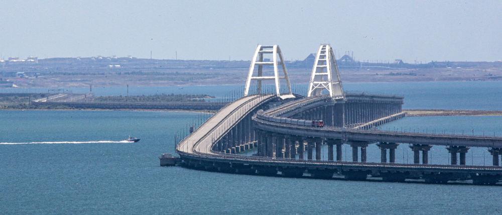 Die Kertschbrücke zur Krim