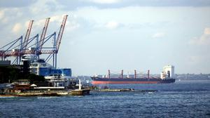 Der Hafen von Odesa im September 2022.