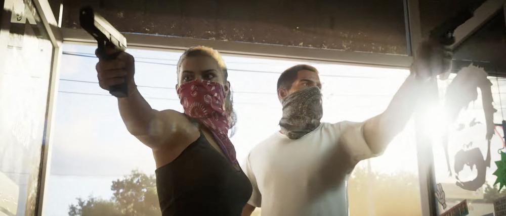 Screenshot des Trailers zu „GTA 6“.