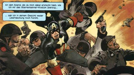 In guter Gesellschaft. Vor "Captain America: White" veröffentlichten Jeph Loeb und Tim Sale „Daredevil: Gelb“, „Spider-Man: Blau“ und „Hulk: Grau“. 