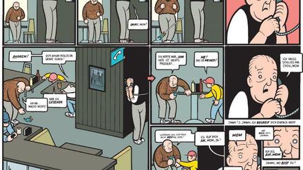 Jahrhundertcomic: Eine Seite aus Chris Wares „Jimmy Corrigan“.
