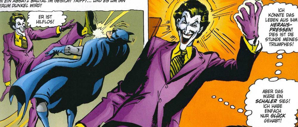 Ewiger Gegner. Eine Seite aus dem "Batman"-Heft 251 das im Jahr 1973 erschien.