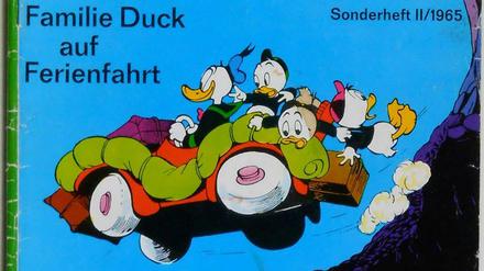 Diese Ente kennt keinen Schmerz.  Donald Duck braust 1965 los.