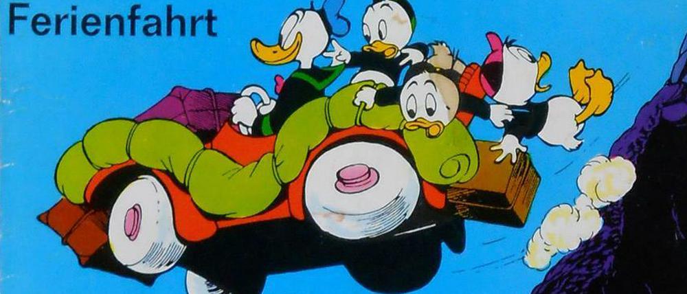 Diese Ente kennt keinen Schmerz.  Donald Duck braust 1965 los.