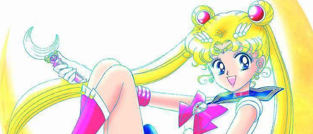 Das Mädchen im Mond. Kürzlich wurden die Abenteuer von Sailor Moon neu aufgelegt.