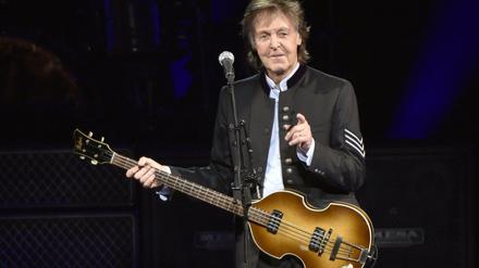 Immer noch unterwegs. Paul McCartney bei einem Konzert 2017 in den USA.