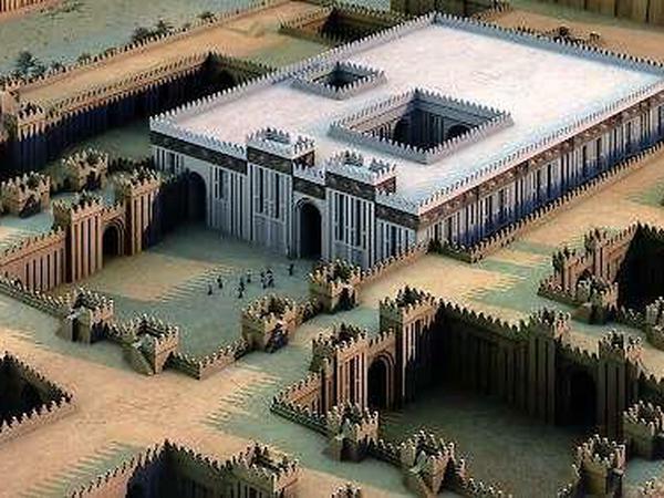 Der seleukidische Tempel Bit Resch für den altorientalischen Himmelsgott An aus dem 3./2. Jahrhundert vor Christus wurde mit Hilfe naturwissenschaftlicher und archäologischer Informationen digital rekonstruiert. 