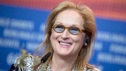 Meryl Streep, die Präsidentin der Wettbewerbsjury der Berlinale.