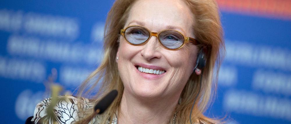 Meryl Streep, die Präsidentin der Wettbewerbsjury der Berlinale.