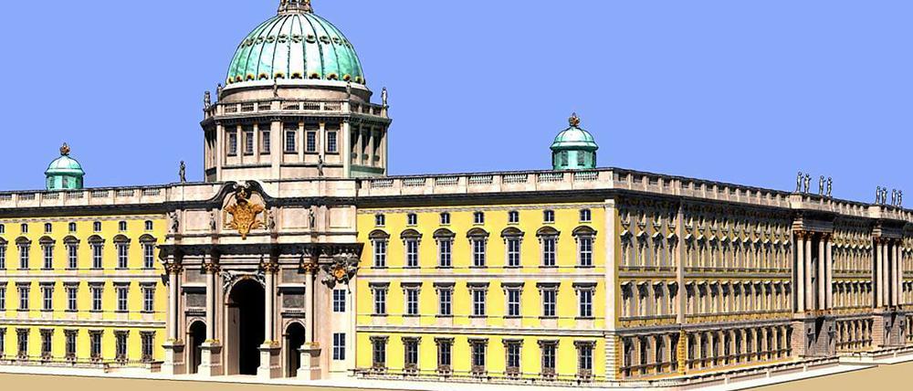So soll das Stadtschloss einmal aussehen, wenn das Humboldt-Forum und mit ihm die Museen einziehen. Welches Profil das Haus haben wird, ist dagegen noch nicht bis ins letzte Detail bestimmt. 