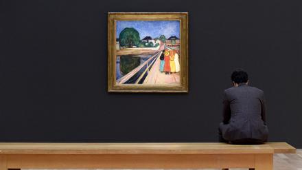 Edvard Munchs "Mädchen auf der Brücke"