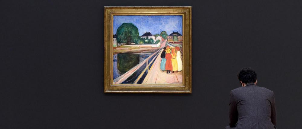 Edvard Munchs "Mädchen auf der Brücke"