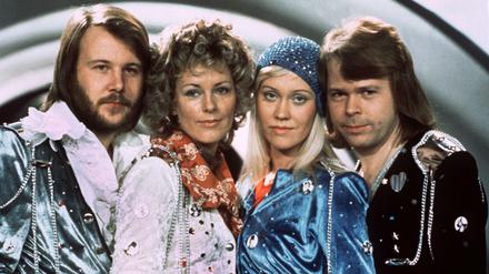 Die Mitglieder der schwedischen Popgruppe Abba. Nach 35 Jahren planen sie ein neues Projekt.