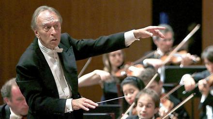 In seinem Element beim Lucerne Festival: Der verstorbene Dirigent Claudio Abbado.