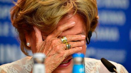 Die Schauspielerin Ana Brun weinte während der Pressekonferenz zu ihrem Film "The Heiresses" (Las Herederas) - so wie gelegentlich auch unser Kritiker im Kinosaal.