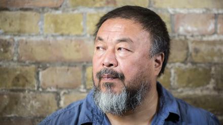 Ai Weiwei 2015 in seinem Atelier in Prenzlauer Berg.