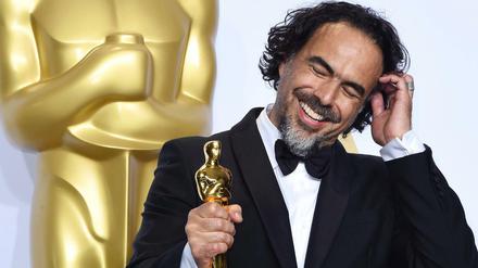 Der mexikanische Starregisseur Alejandro González Iñárritu bei der Oscar-Verleihung 2016, wo er für die Regie von «The Revenant» gewann. 