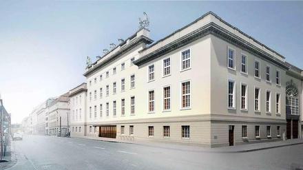 Das ehemalige Magazingebäude der Staatsoper wird für 33,7 Millionen Euro ausgebaut. 