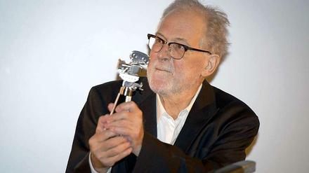 Karl "Baumi" Baumgartner bei der Verleihung der Berlinale Kamera 2014.